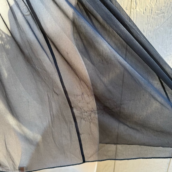 Modern Victoria’s Secret Sheer Lace Babydoll Black Lingerie Top Dress Small - Picture 4 of 6